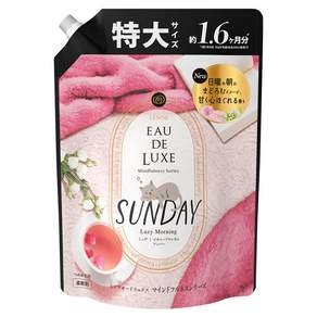 Lenor 蘭諾 EAU DE LUXE 衣物柔軟精 週日慵懶早晨補充包, 600ml, 1包