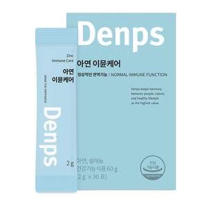 Denps [DENPS] 鋅免疫護理, 1個, 60g