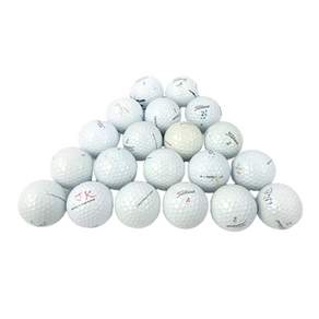 Titleist PRO V1 V1X 混合高爾夫球 丟球實用 20 件套, 白色, 1組