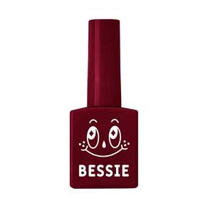 BESSIE 指甲油, R05 酒紅色, 11ml, 1瓶