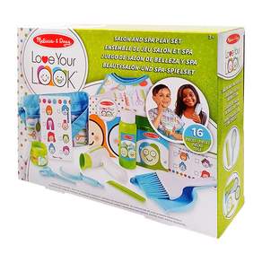 Melissa&Doug 瑪莉莎 美髮做臉SPA遊戲組 3歲以上, 1組