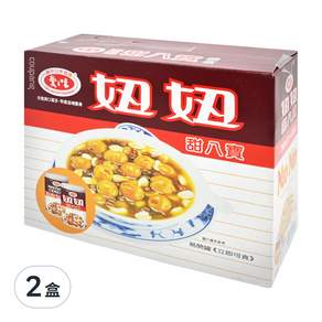 愛之味 妞妞甜八寶禮盒 12罐入, 3120g, 2盒