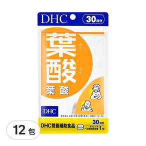 DHC 葉酸 30日份, 30顆, 12包