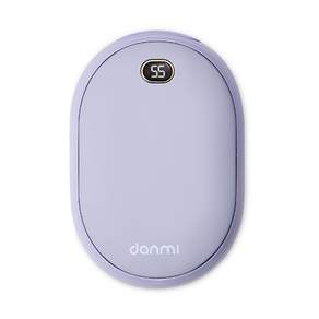 danmi USB充電暖手寶, DA-RHW01, 紫色的