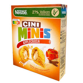 CINI MiNiS CINI MiNiS蘋果口味方形麥片, 360g, 1盒