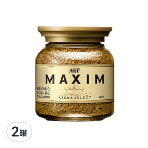 AGF MAXIM 咖啡粉, 80g, 2罐