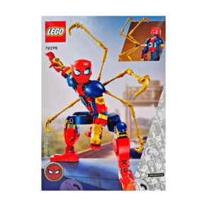 LEGO 76298 鋼鐵蜘蛛人 Iron Spider-Man Construction Figur 適用年齡8歲以上, 1盒