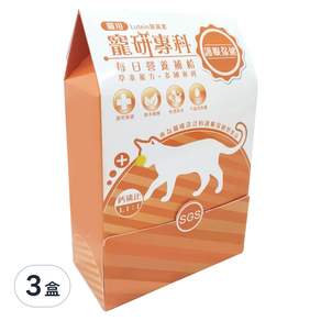 寵研專科 貓用每日營養補給 30包, 60g, 3盒