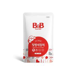B&B 奶瓶清潔液補充包, 400ml, 1包