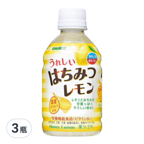 SANGARIA 蜂蜜檸檬飲料, 280ml, 3瓶