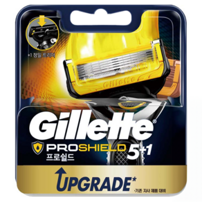 Gillette 吉列 ProShield鋒護潤滑系列刮鬍刀頭, 4入, 1組