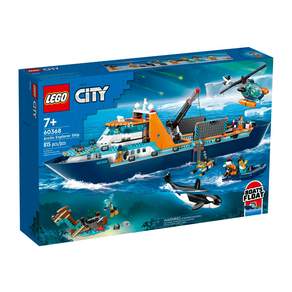 LEGO 樂高 城市系列 #60368, 北極探險家之艦 Arctic Explorer Ship, 1盒