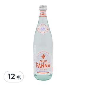 ACQUA PANNA 普娜 天然礦泉水, 750ml, 12瓶