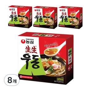 Nongshim 農心 生生烏龍湯麵, 253g, 8盒