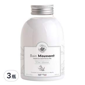 La Maison du Savon de Marseille 馬賽皂之家 魔法驢奶極潤護膚泡泡露 純淨白茶, 500ml, 3瓶
