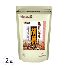 元氣家 烘焙原味胡桃, 200g, 2包