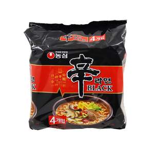 NONGSHIM 農心 辛拉麵 辛拉麵 BLACK, 4包