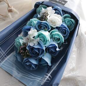 MORIANN 香皂花束, 藍色