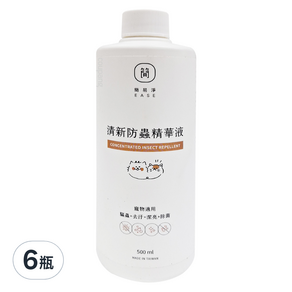 EASE 簡易淨 清新防蟲精華液 寵物適用, 500ml, 6瓶