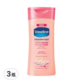 Vaseline 凡士林 健康護手護甲乳液, 120ml, 3瓶