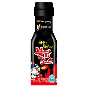 Samyang Foods 三養 Buldak 火辣雞肉風味辣醬 墨西哥辣雞口味, 200g, 1瓶