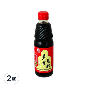 工研 素食烏醋, 600ml, 2瓶