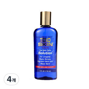 Tend Skin Liquid 剃須後舒緩膚色爽膚水, 118ml, 4個