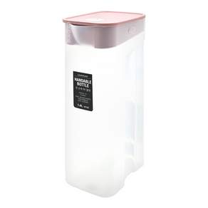 LocknLock 樂扣樂扣 時尚PP冷水壺, 粉紅色, 1.4L, 1個