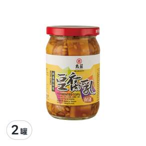 丸莊醬油 甜酒豆腐乳 非基因改造, 380g, 2罐