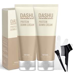 DASHU For Man蛋白質Down乳霜, 2個, 100ml