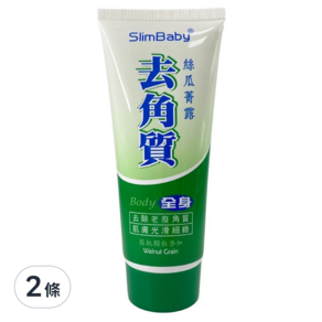 SlimBaby 絲瓜菁露全身去角質, 200ml, 2條