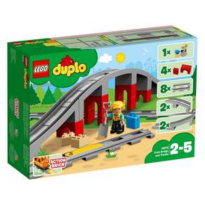 LEGO 樂高 鐵路橋鐵軌積木玩具組, 混色