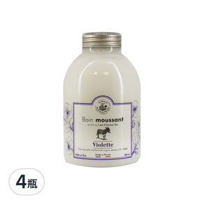 La Maison du Savon de Marseille 馬賽皂之家 魔法驢奶極潤護膚泡泡露 優雅紫羅蘭, 500ml, 4瓶