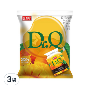 盛香珍 Dr.Q 芒果蒟蒻, 265g, 3袋
