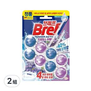 Bref 妙力 Metime 懸掛式馬桶清潔球 薰衣草香, 100g, 2組