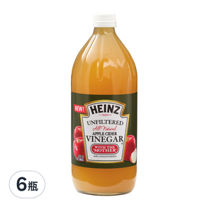 Heinz 亨氏 未過濾蘋果醋 32oz, 946ml, 6瓶