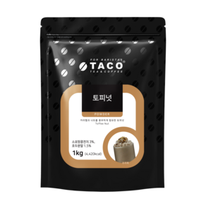 TACO 焦糖堅果沖泡粉, 1kg, 1包, 1包