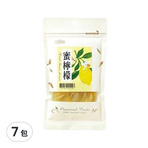 惠香食品 蜜檸檬, 60g, 7包