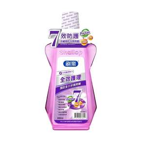 Shallop 刷樂 全效護理漱口水超值組 紫, 500ml, 2瓶