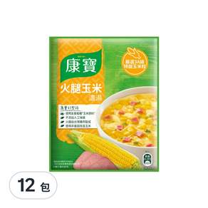 Knorr 康寶 自然原味 火腿玉米, 49.7g, 12包