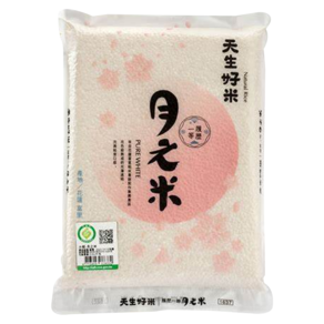 天生好米 履歷一等月之米, 2.2kg, 1包