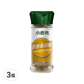 小磨坊 蒜香黑胡椒, 32g, 3瓶