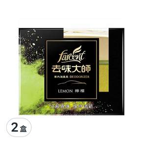 去味大師 車用消臭易 檸檬薄荷, 120g, 2個