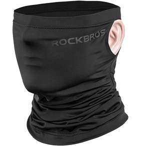 ROCKBROS 抗UV涼感露耳面罩 WB-003, 黑色