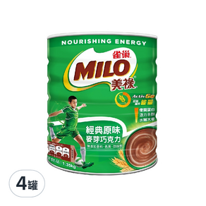 MILO 美祿 沖泡粉, 1350g, 4罐