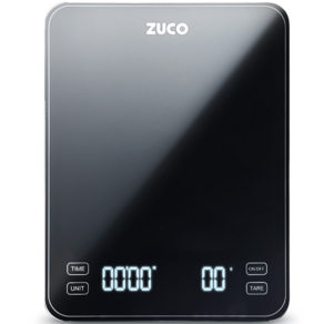 Zuko 0.1g 超精密電子定時器咖啡秤 1kg, ZS-KN3003B, 1個