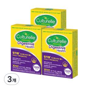 Culturelle 益生菌膠囊, 30顆, 3盒