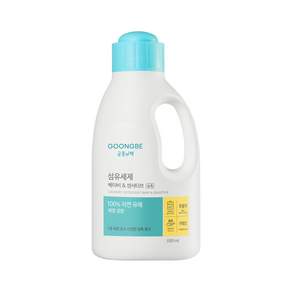 Gungjungbichaek 紡織洗滌劑嬰兒和敏感容器 1500ml, 1入