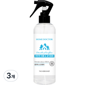 Home Dr. Room Spray Comfort Summer & Citronella 空氣淨化噴霧除臭劑, 3個, 200ml