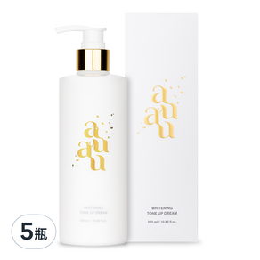 auau 提亮Dream霜 320ml, 單一顏色, 5瓶